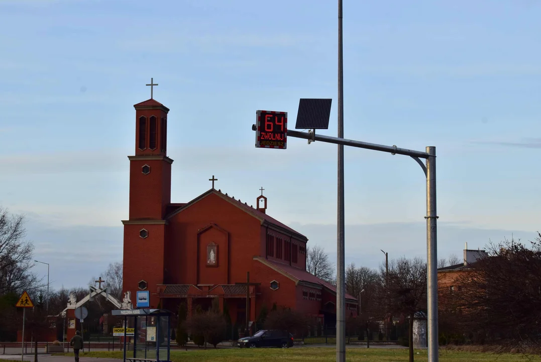 Mierniki prędkości w Zgierzu