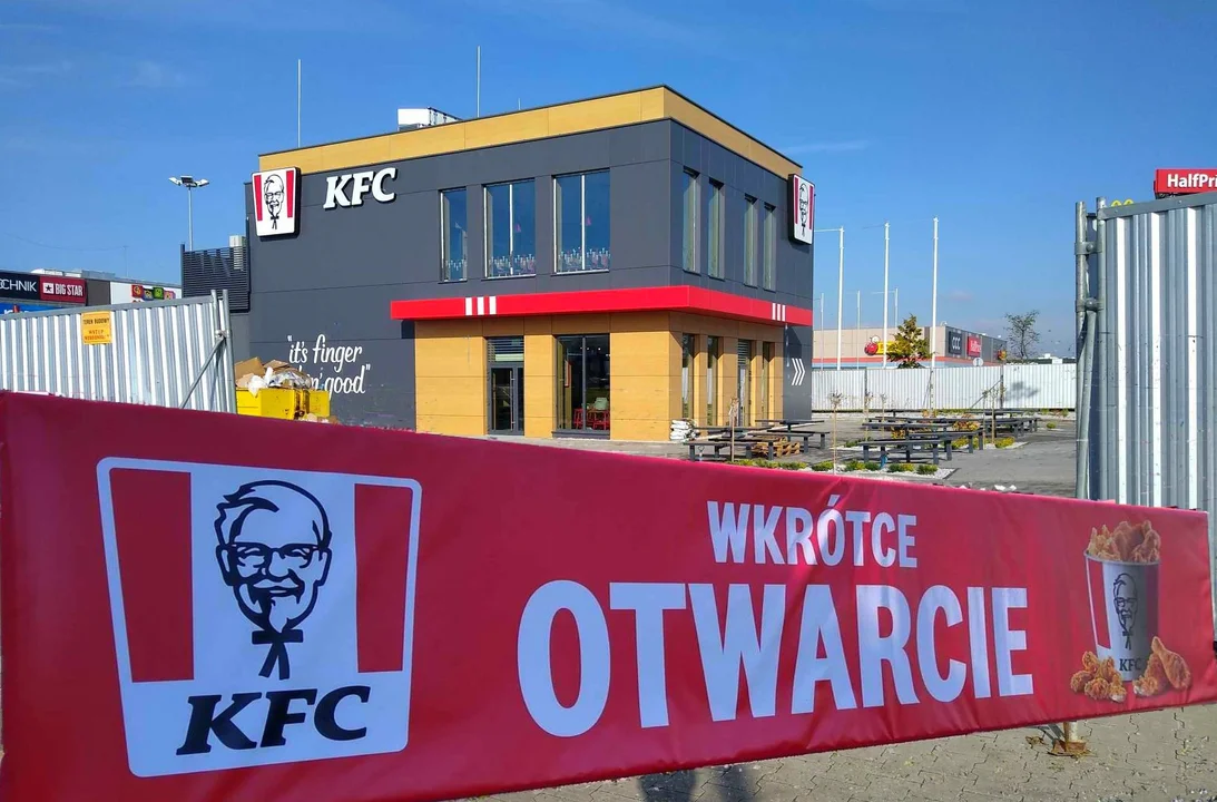 Kiedy otwarcie KFC w Kutnie? Mamy komentarz zarządcy galerii [FOTO]