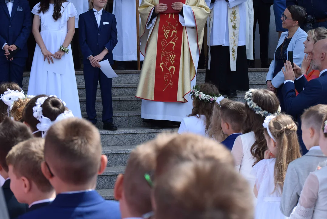 Pierwsza Komunia Święta w parafii pw. Chrystusa Króla w Łodzi
