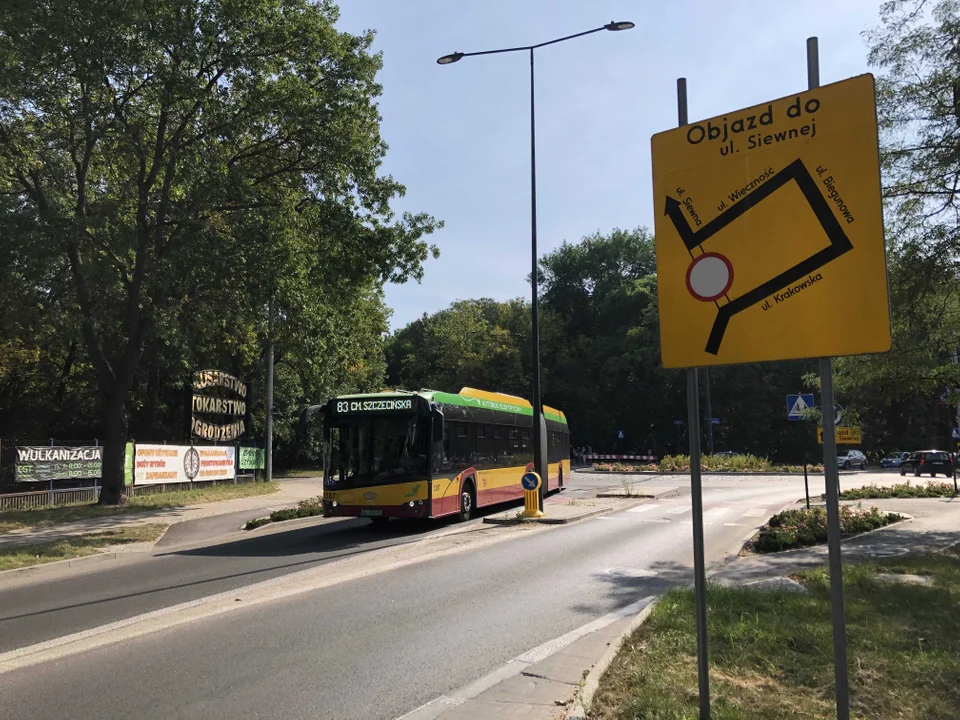 Kiedy zostanie odbudowany most nad rzeką Bałutką na Siewnej?