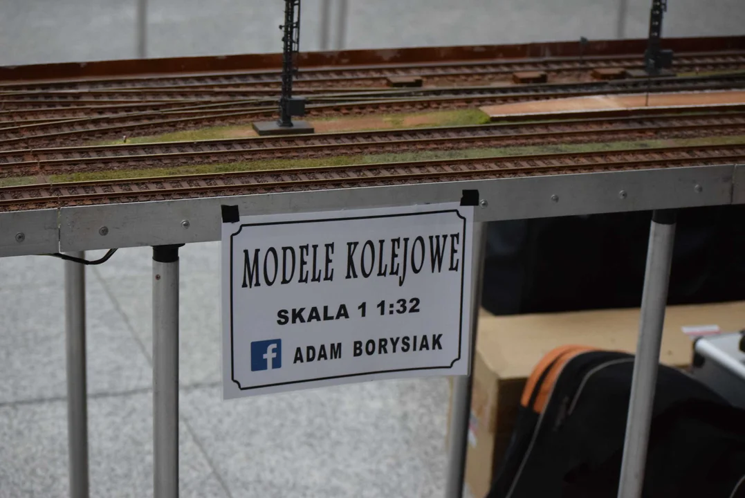 Wystawa makiet kolejowych na dworcu Łódź Fabryczna 19-21 maja 2023 r.