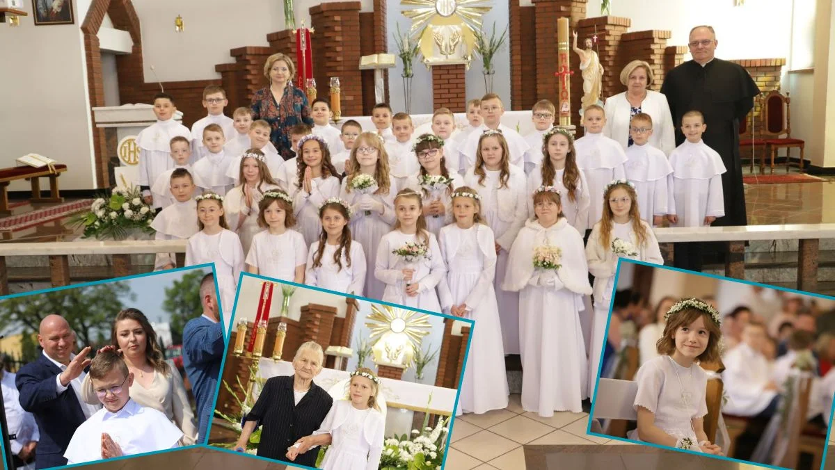 Wyjątkowy dzień dla dzieci i ich rodzin. Pierwsza Komunia Święta w kościele na Dybowie [ZDJĘCIA] - Zdjęcie główne