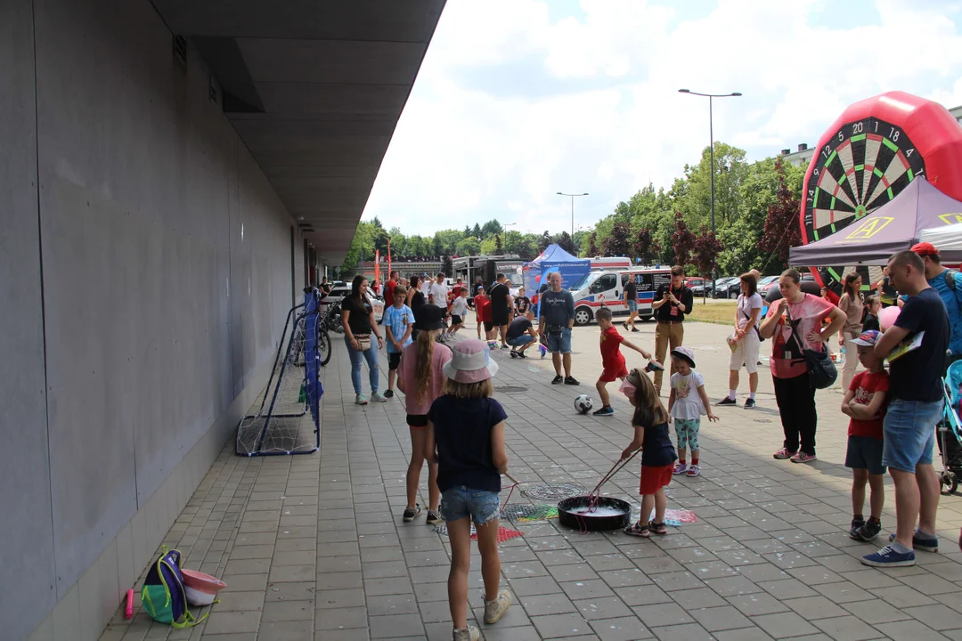 Widzewski Piknik Piłkarski na 600. Urodziny Łodzi.