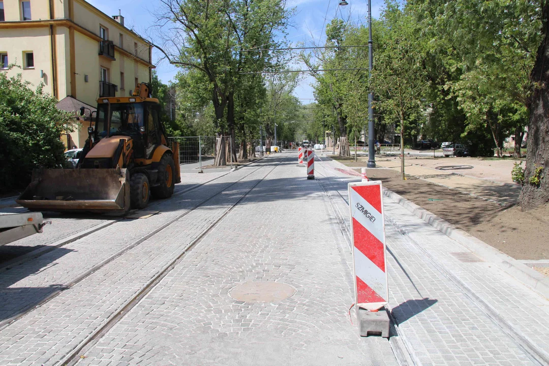 Dobiega koniec remontu ulicy Cmentarnej w Łodzi