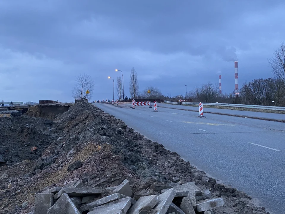 Trwa budowa wiaduktów na ulicy Przybyszewskiego