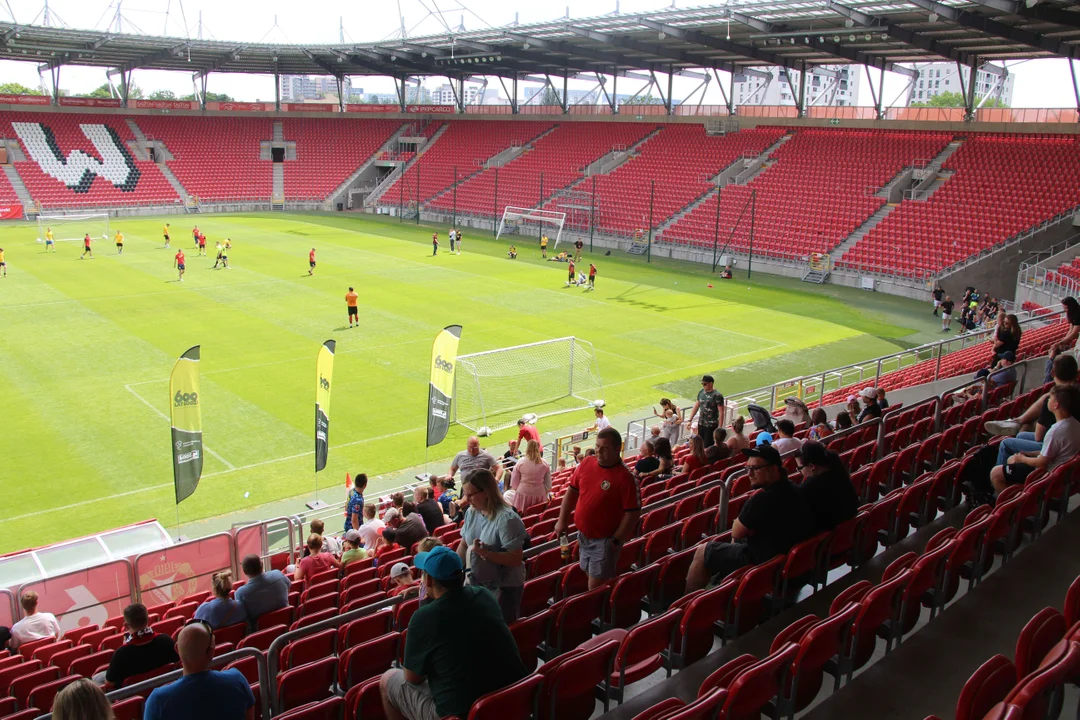 Widzewski Piknik Piłkarski na 600. Urodziny Łodzi.