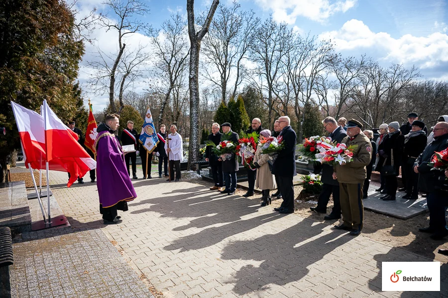 Uroczystość na bełchatowskim cmentarzu. Upamiętnili żołnierzy AK [FOTO] - Zdjęcie główne