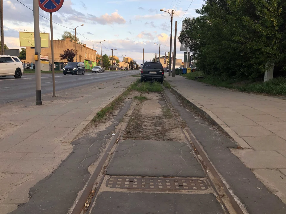 Śladem starej linii tramwajowej do Ozorkowa