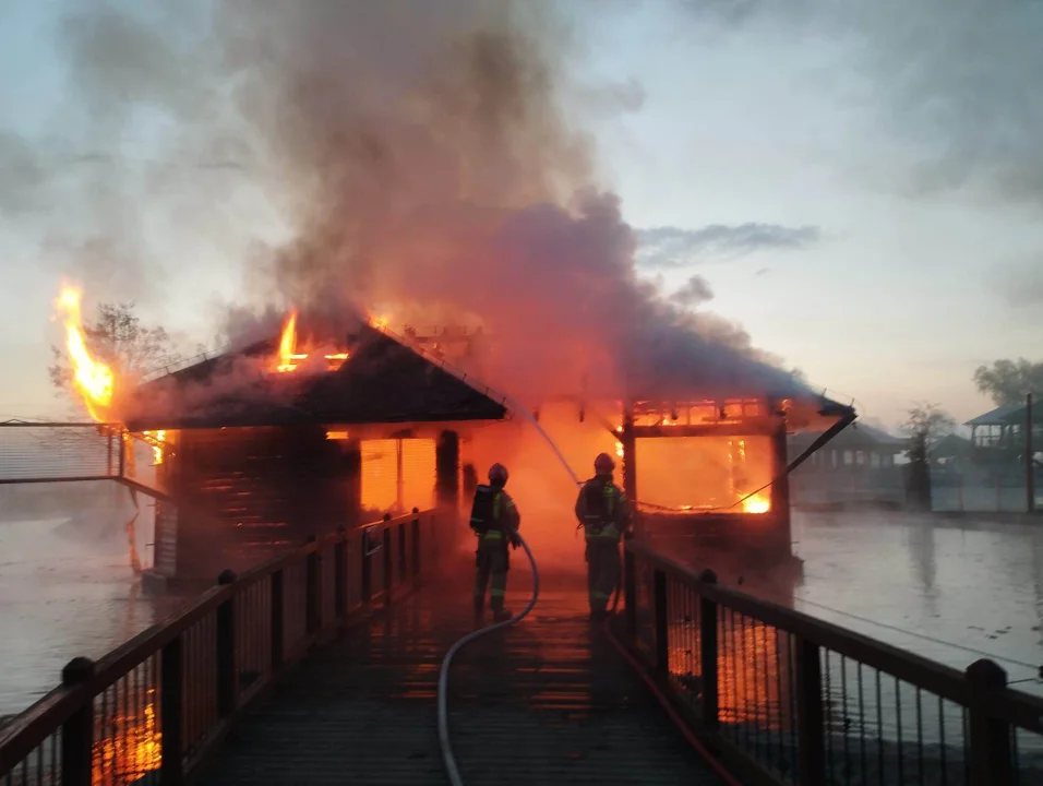 Pożar w ZOO Safari Borysew. Tych zwierząt nie udało się uratować [zdjęcia] - Zdjęcie główne