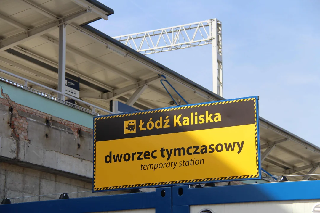Zmiany dla podróżnych na dworcu Łódź Kaliska