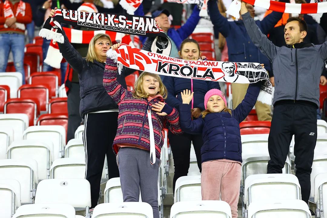 Kibice ŁKS-u Łódź nie zawiedli. Serwowali swojej drużynie gorący doping