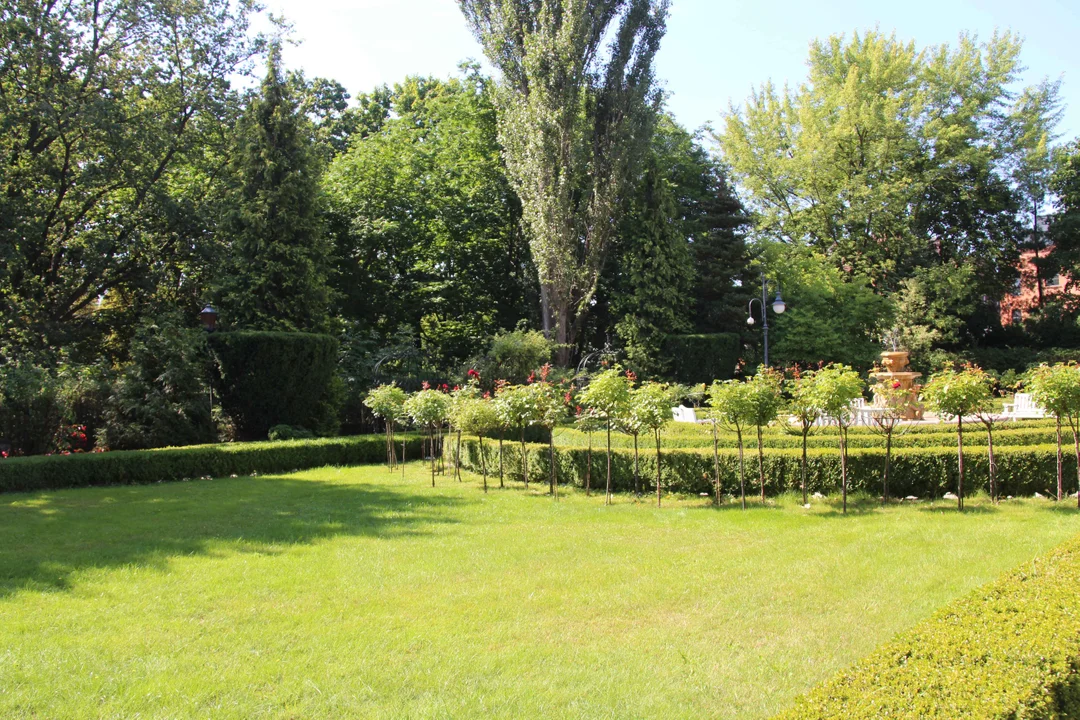 Zachwycający ogród Muzeum Pałacu Herbsta