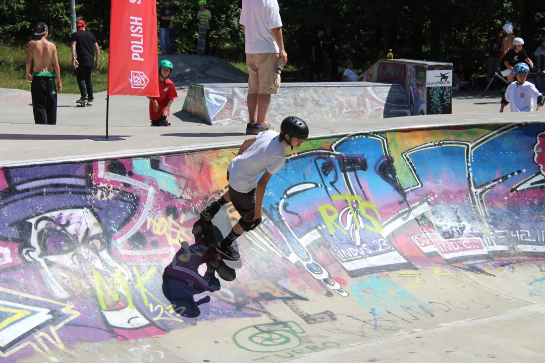 Skatepark im. Igora Kowalewskiego na Widzewie - trwa finał Mistrzostw Polski w kategorii „Park”