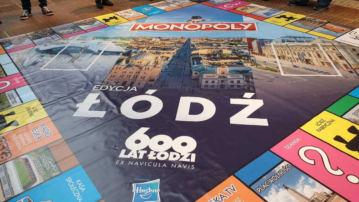 Gra MONOPOLY Łódź