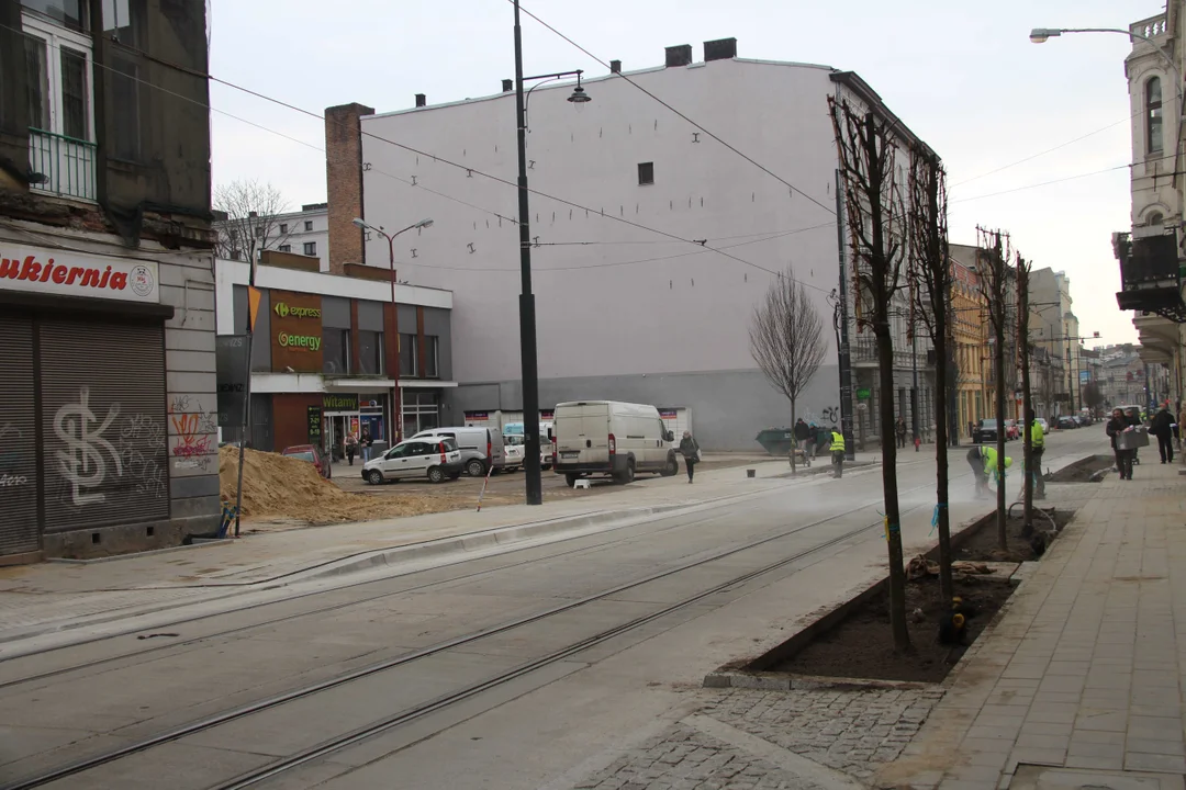 Ulica Legionów - remont dobiega końca (stan na 14.03.2024 r.)