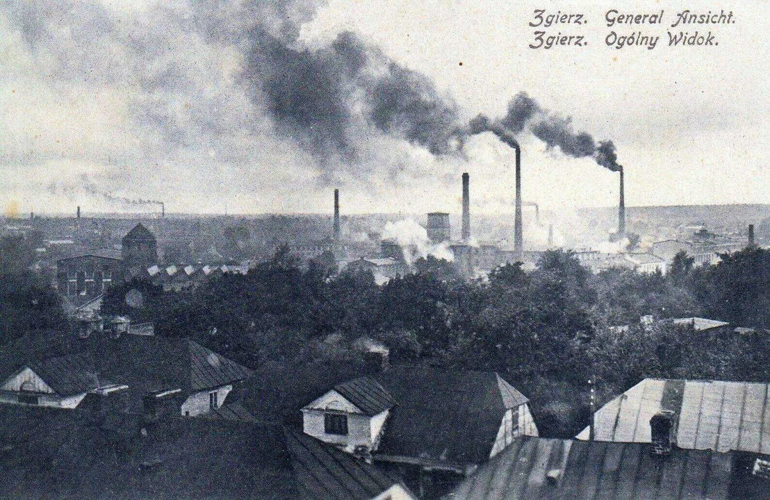 Historyczna panorama Zgierza