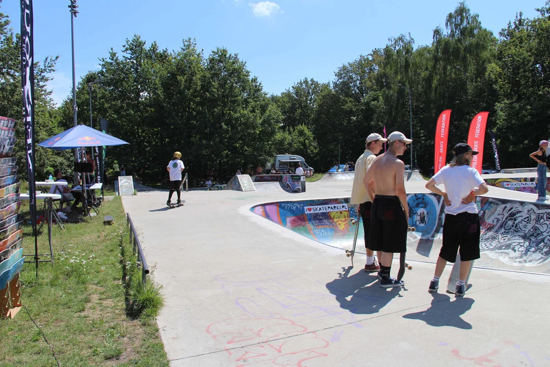 Skatepark im. Igora Kowalewskiego na Widzewie - trwa finał Mistrzostw Polski w kategorii „Park”