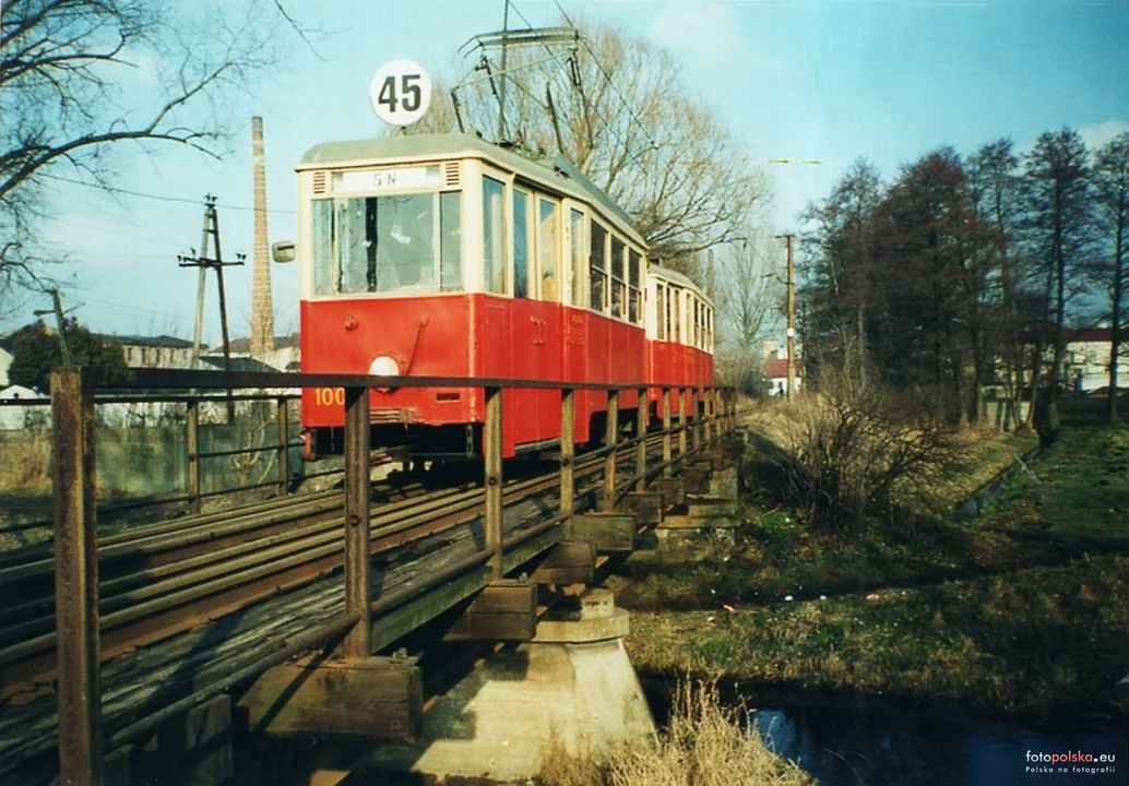 1995, tramwaj w Ozorkowie