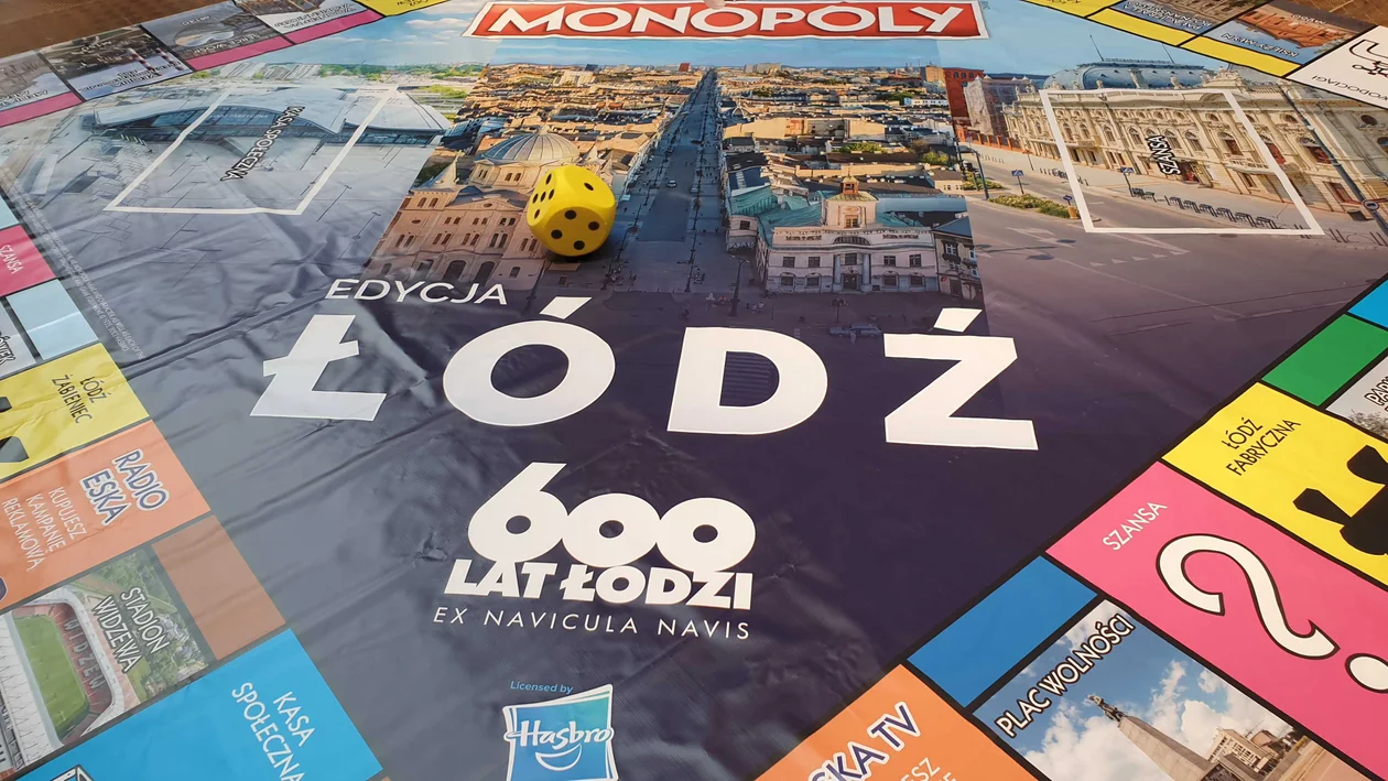 Łódź stała się wielką planszą do gry! Premiera MONOPOLY w łódzkim wydaniu [ZDJĘCIA] - Zdjęcie główne