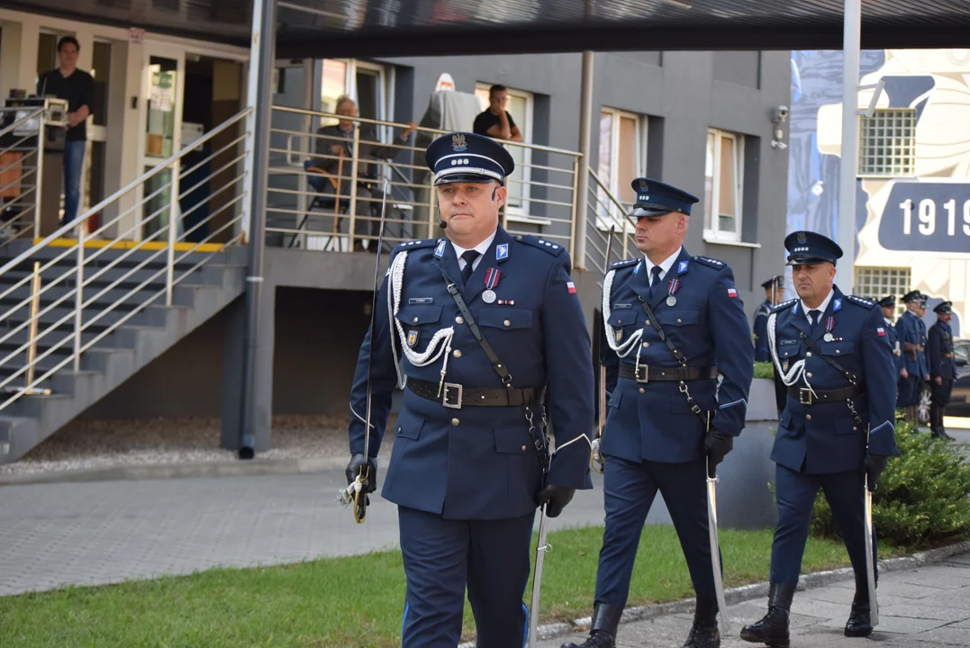 Uroczystości przy KPP w Zgierzu