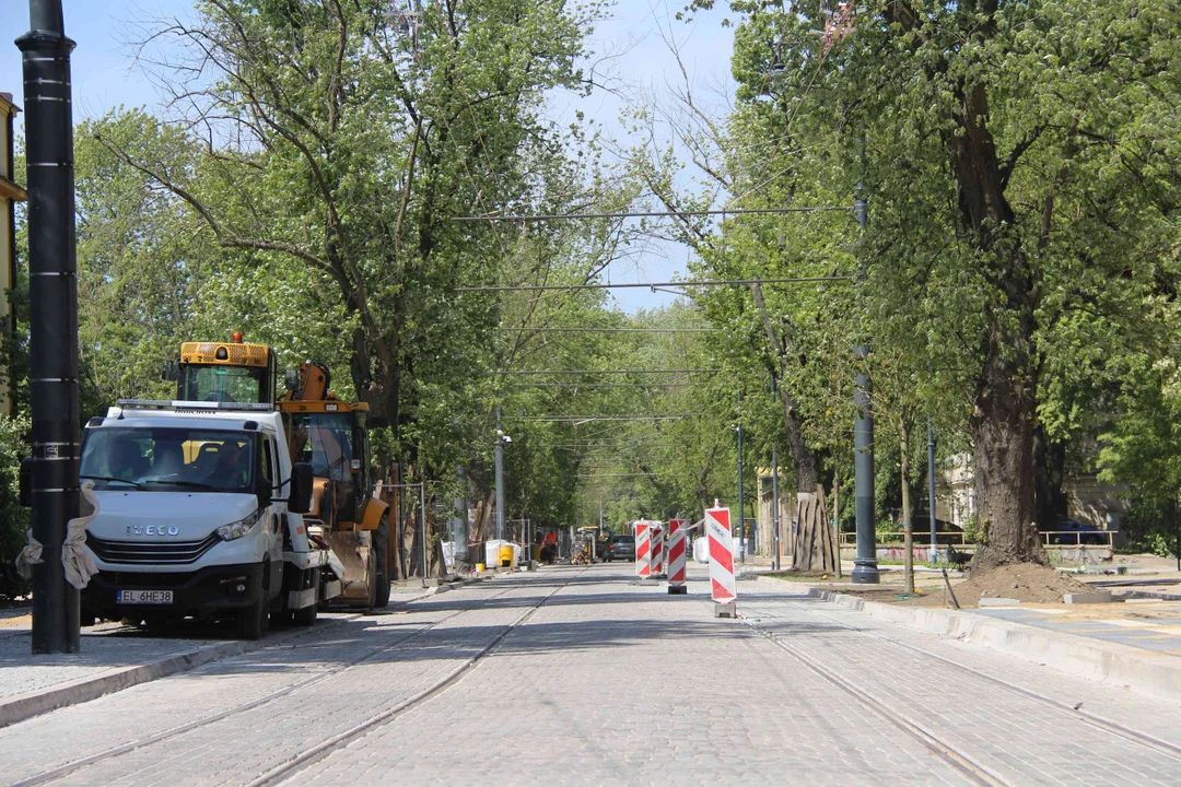 Dobiega koniec remontu ulicy Cmentarnej w Łodzi