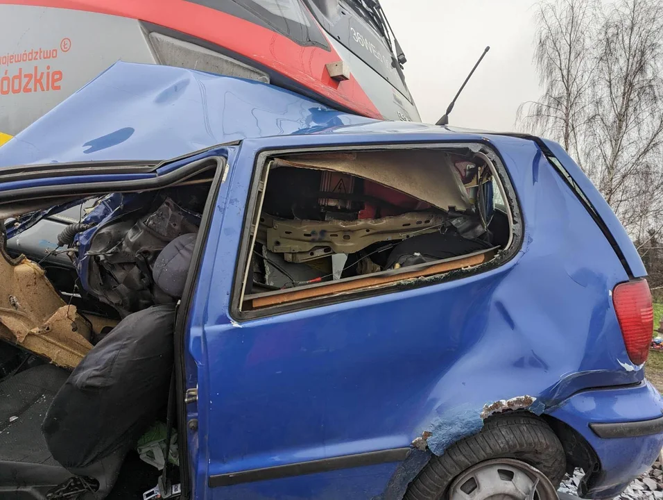 Wypadek na torach w Ozorkowie