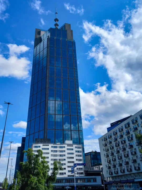 Z najwyższego budynku w UE widać Łódź