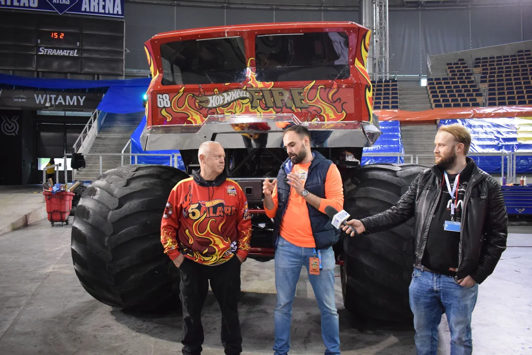 Hot Wheels Monster Trucks w Łodzi