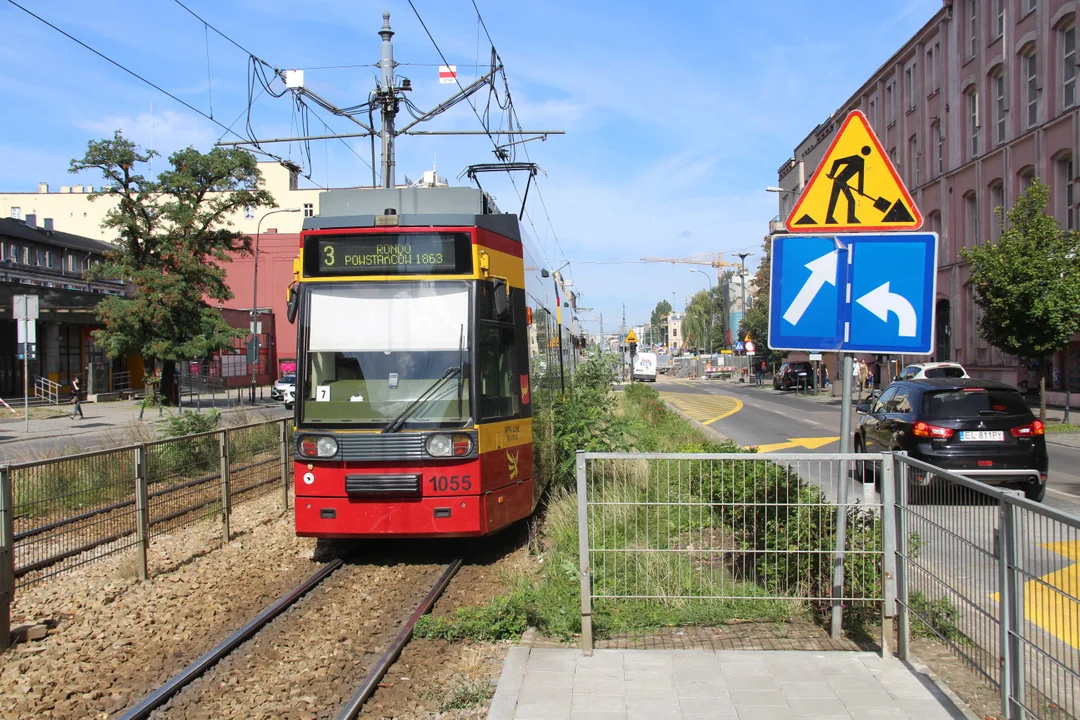 Budowa przystanku "Łódź Śródmieście"