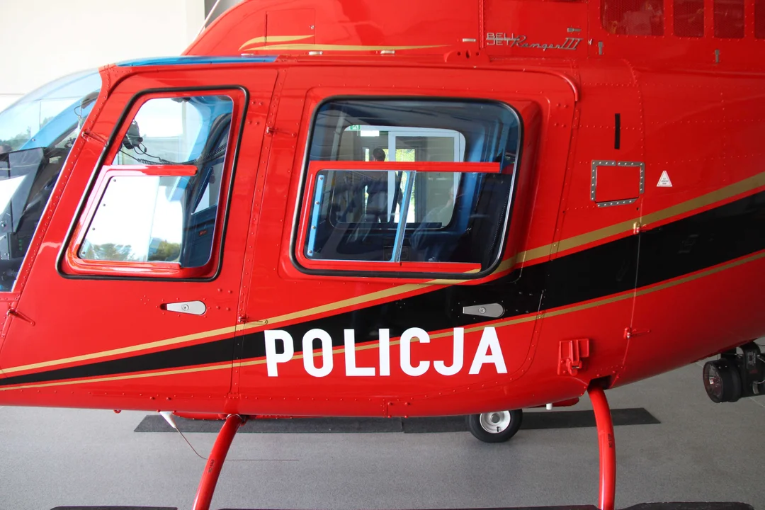 Policyjna akcja "Majówka 2024" - nad Łodzią pojawił się helikopter