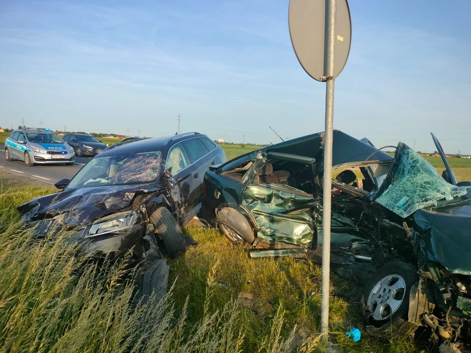 Wypadek śmiertelny na drodze wojewódzkiej nr 703 w gminie Łęczyca