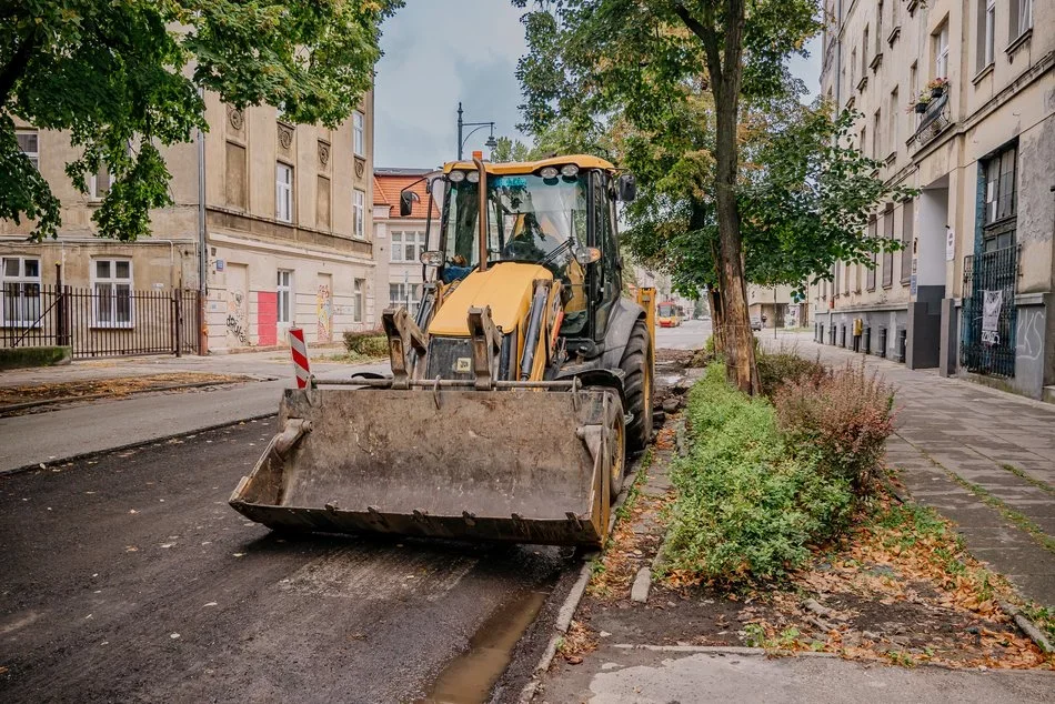 Trwa remont ulicy Gdańskiej i Zamenhofa w Łodzi