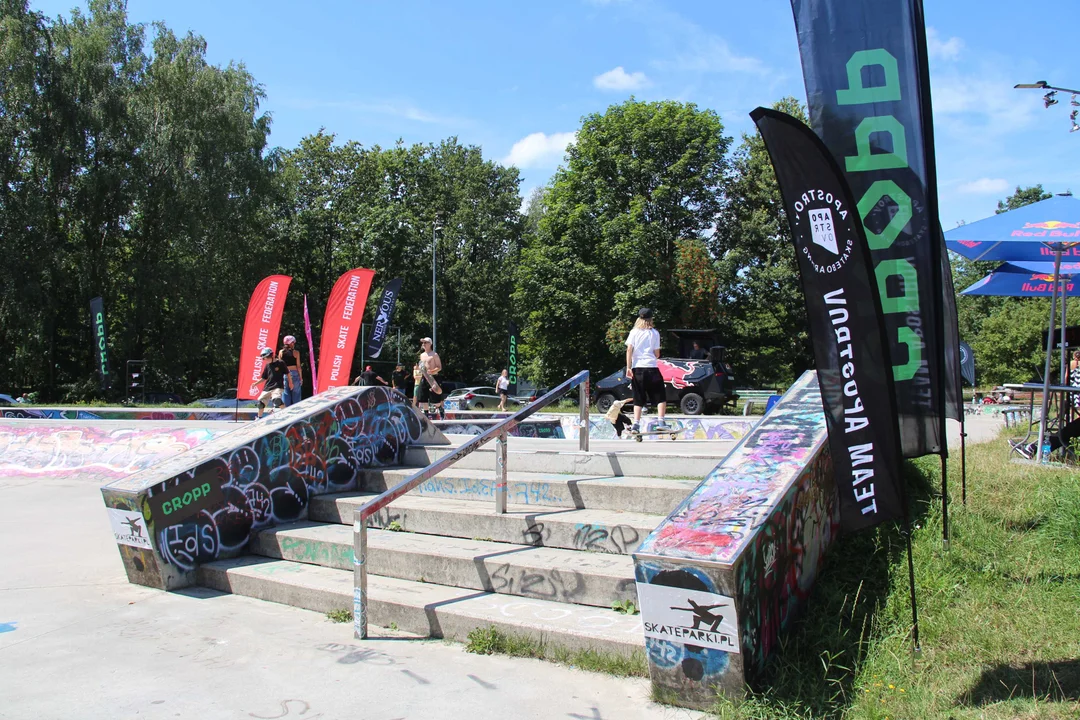 Skatepark im. Igora Kowalewskiego na Widzewie - trwa finał Mistrzostw Polski w kategorii „Park”