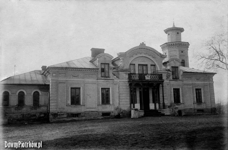 Kiedyś stał tu pałac Psarskich. Zniknął przez budowę ronda Sulejowskiego [ZDJĘCIA] - Zdjęcie główne