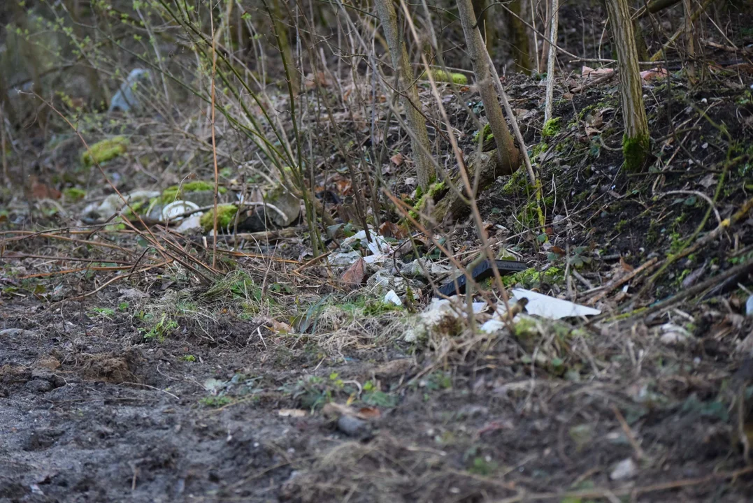 Składowisko odpadów na ul. Szczawińskiej w Zgierzu