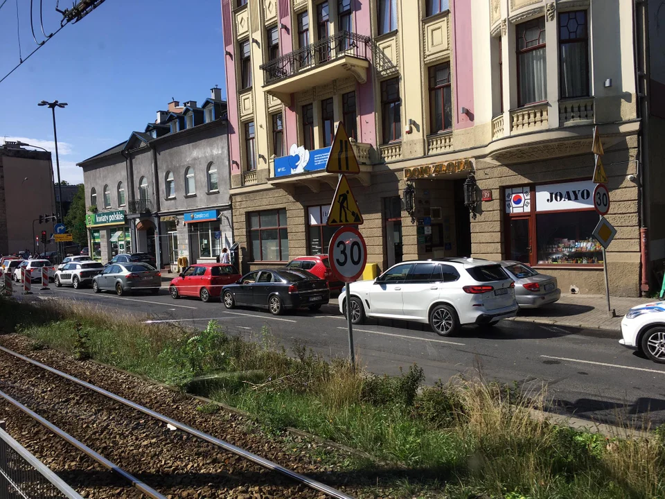 Odcinek al. Kościuszki od Struga do Zamenhofa zamknięty