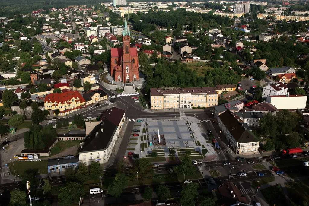 Historyczna panorama Zgierza