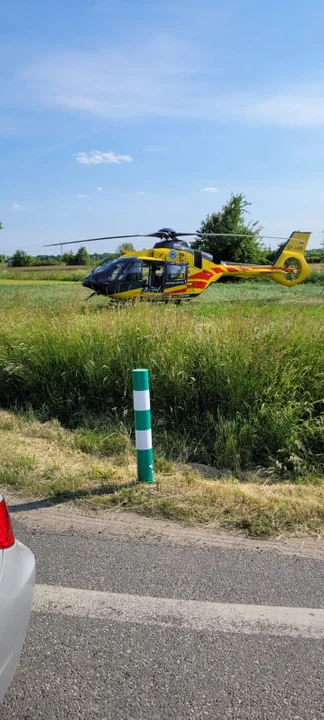 Wypadek w gminie Ozorków