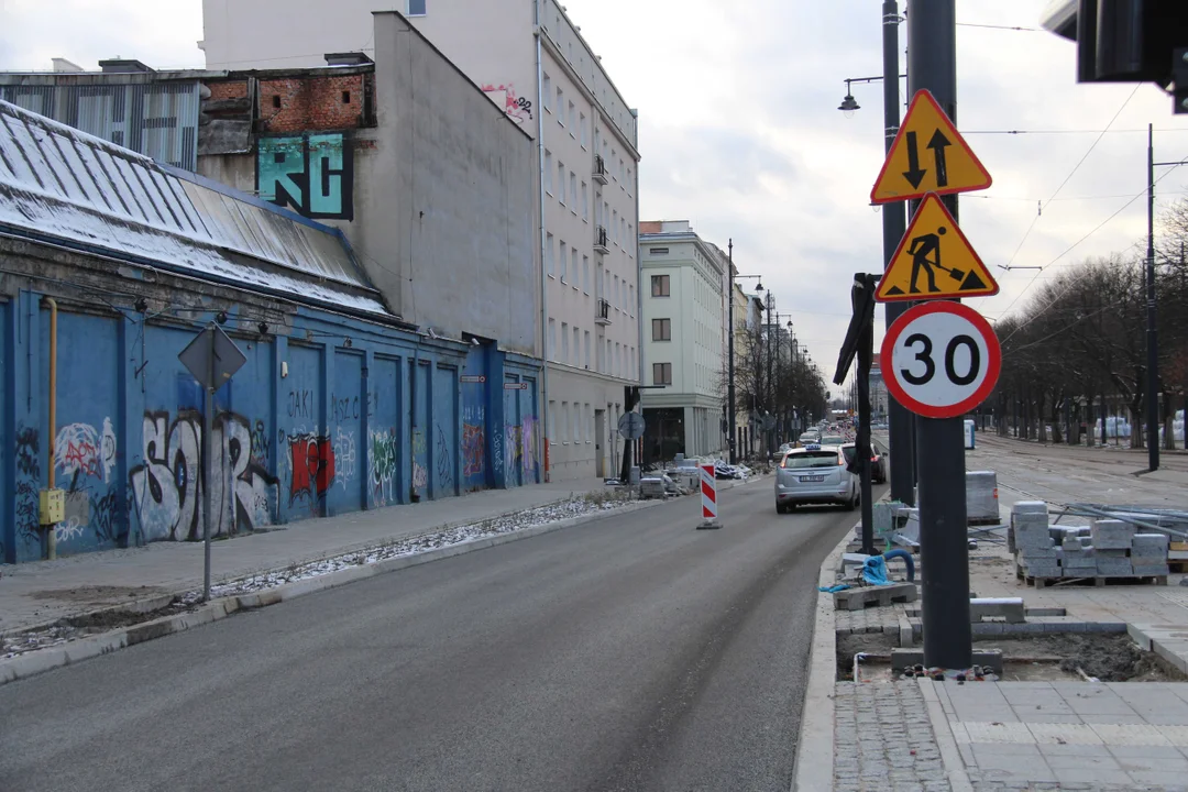 Nowa organizacja ruchu w centrum Łodzi