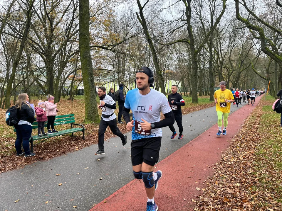 Bieg w Parku na Zdrowiu w Łodzi