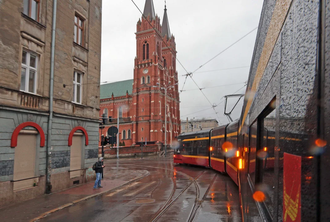 Za nami przejazdy techniczne tramwajów MPK Łódź na Bałutach. Na placu Kościelnym pojawił się nowy Moderus Gamma [ZDJĘCIA] - Zdjęcie główne
