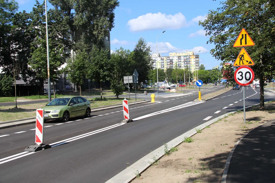 Koniec remontu ulic na Bałutach