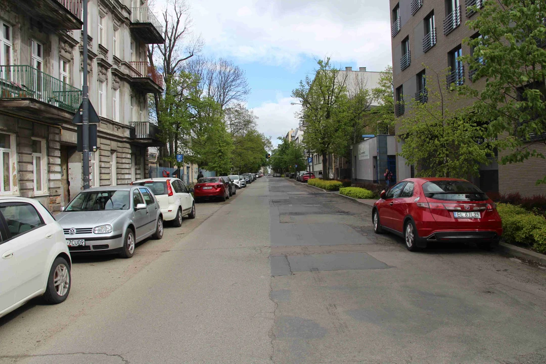 Ulica Gdańska w Łodzi do remontu