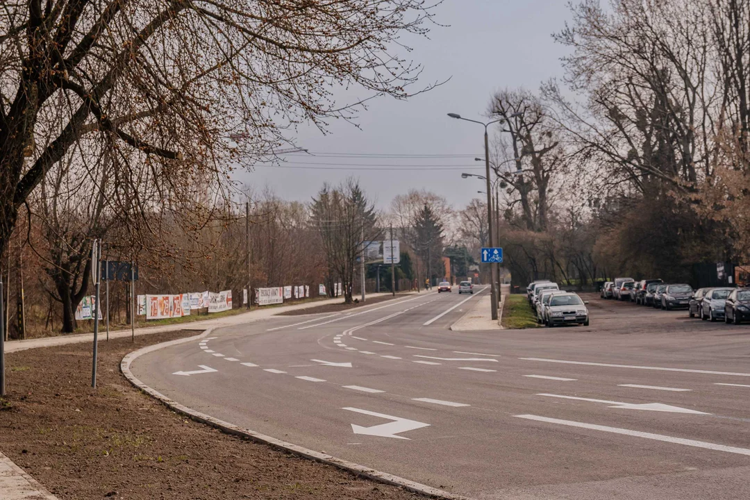 Koniec remontu ulicy Sierakowskiego i św. Teresy w Łodzi