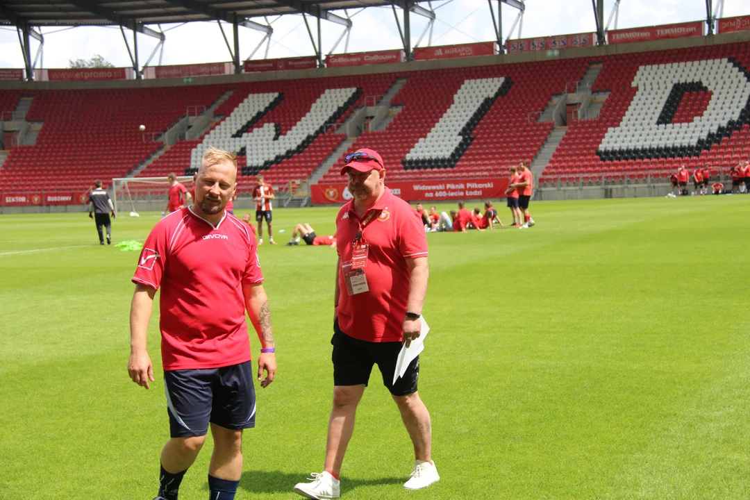 Widzewski Piknik Piłkarski na 600. Urodziny Łodzi.