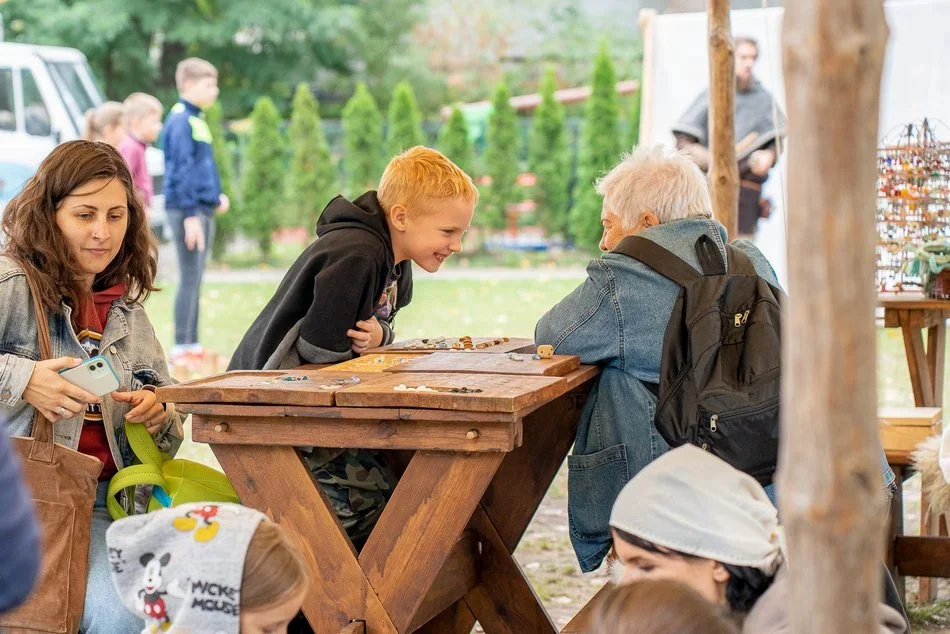 Piknik rodzinny z okazji 600-lecia Łodzi w Szkole Podstawowej nr 7 w Łodzi 