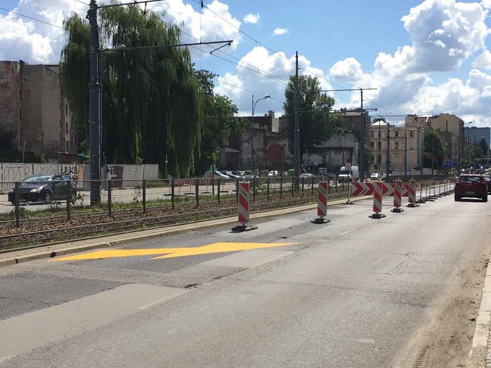 Na Zachodniej i Kościuszki jeździmy slalomem