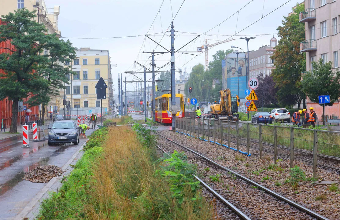 Skrzyżowanie al. Kościuszki i ul. Zielonej do zamknięcia