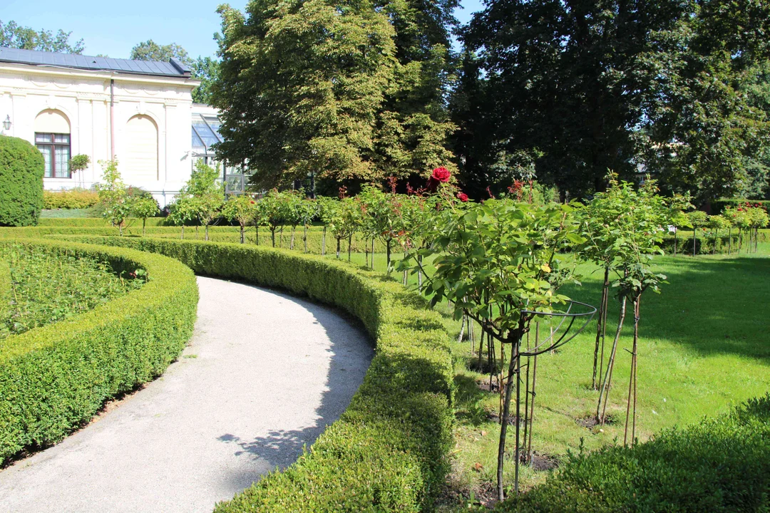 Zachwycający ogród Muzeum Pałacu Herbsta