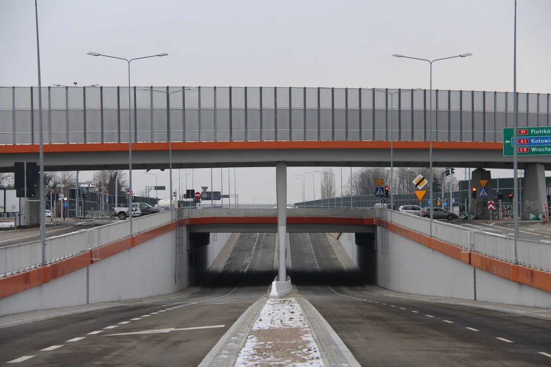 Nowy odcinek Trasy Górnej w Łodzi oficjalnie otwarty